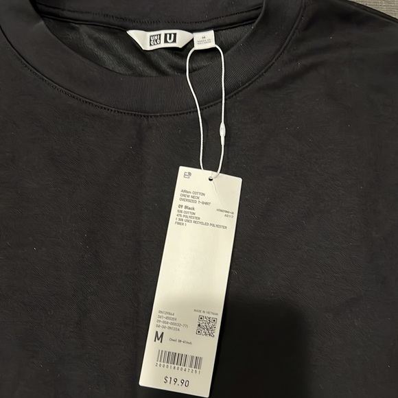 BRAND NEW UNIQLO Airism Cotton Crew Neck Oversized Tshirt - Picture 4 of 5